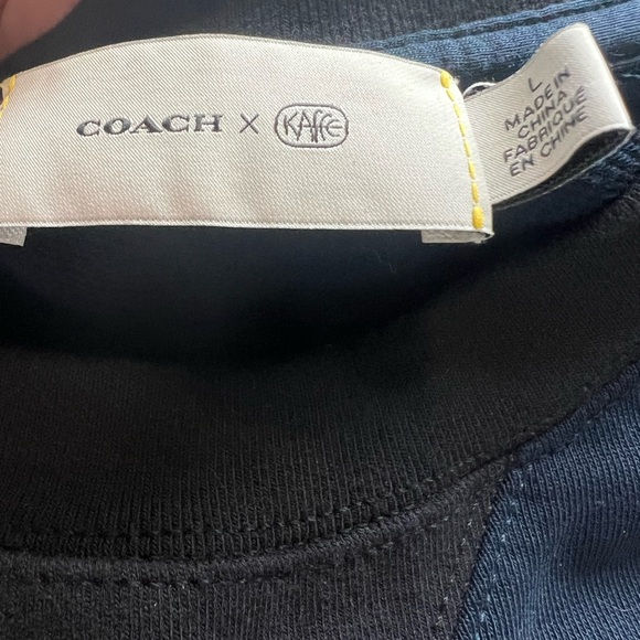 Coach Kaffe Sweatshirt- Fassett Print- Large - Picture 10 of 11